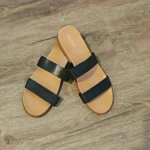 Aldo Black  Sandals - Picture 2 of 5